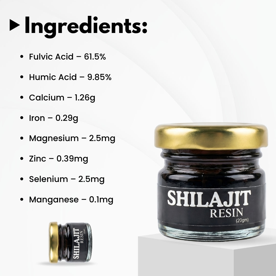 Nature Medica Pure Shilajit Resin – 20gm