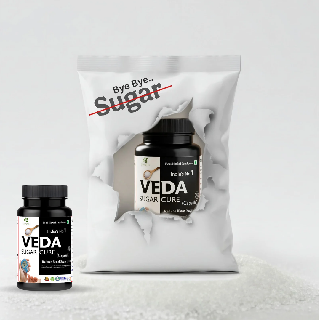 Veda Sugar Cure Capsules - 30 Caps