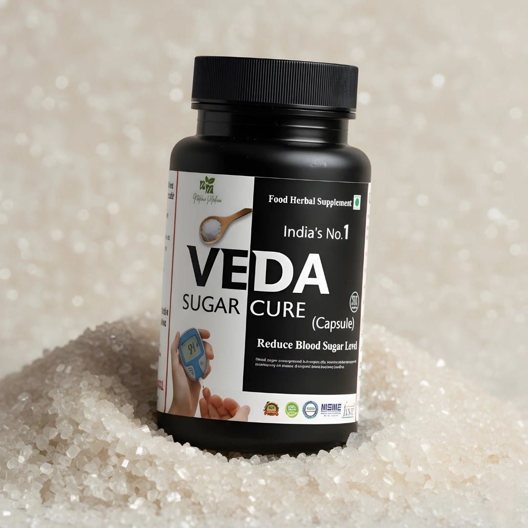 Veda Sugar Cure Capsules - 30 Caps