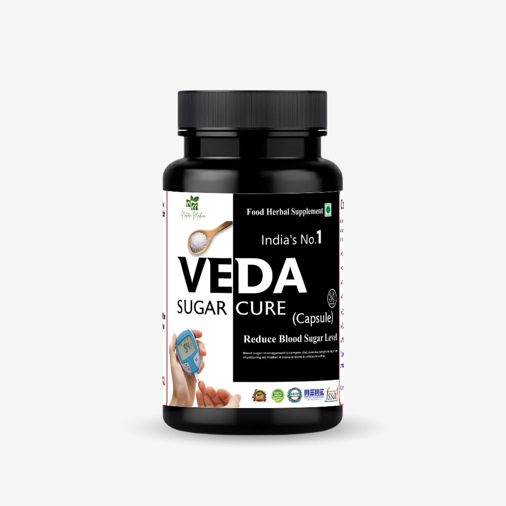 Veda Sugar Cure Capsules - 30 Caps