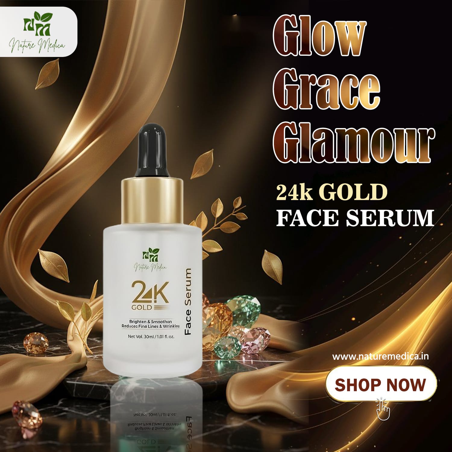 Nature Medica 24K Gold Radiance Face Serum