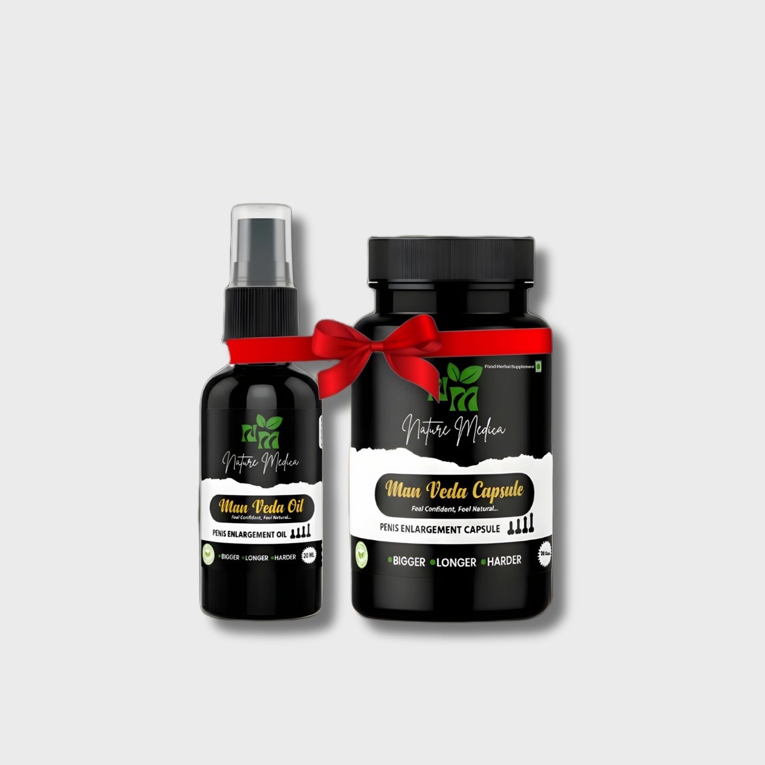 Man Veda Combo (Oil + Capsules)